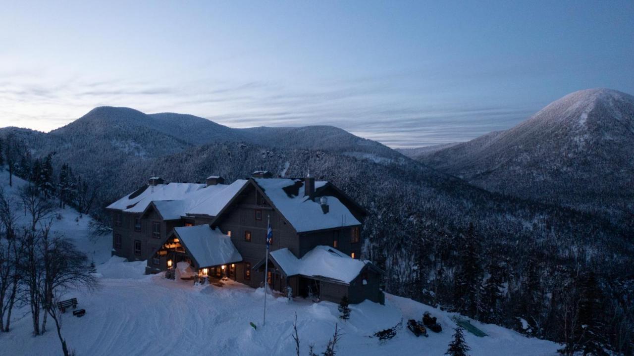 Auberge De Montagne Des Chic-Chocs Mountain Lodge - Sepaq Sainte Anne-des-Chênes Esterno foto