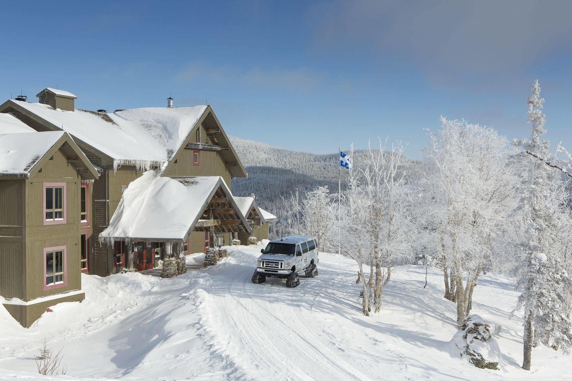 Auberge De Montagne Des Chic-Chocs Mountain Lodge - Sepaq Sainte Anne-des-Chênes Esterno foto